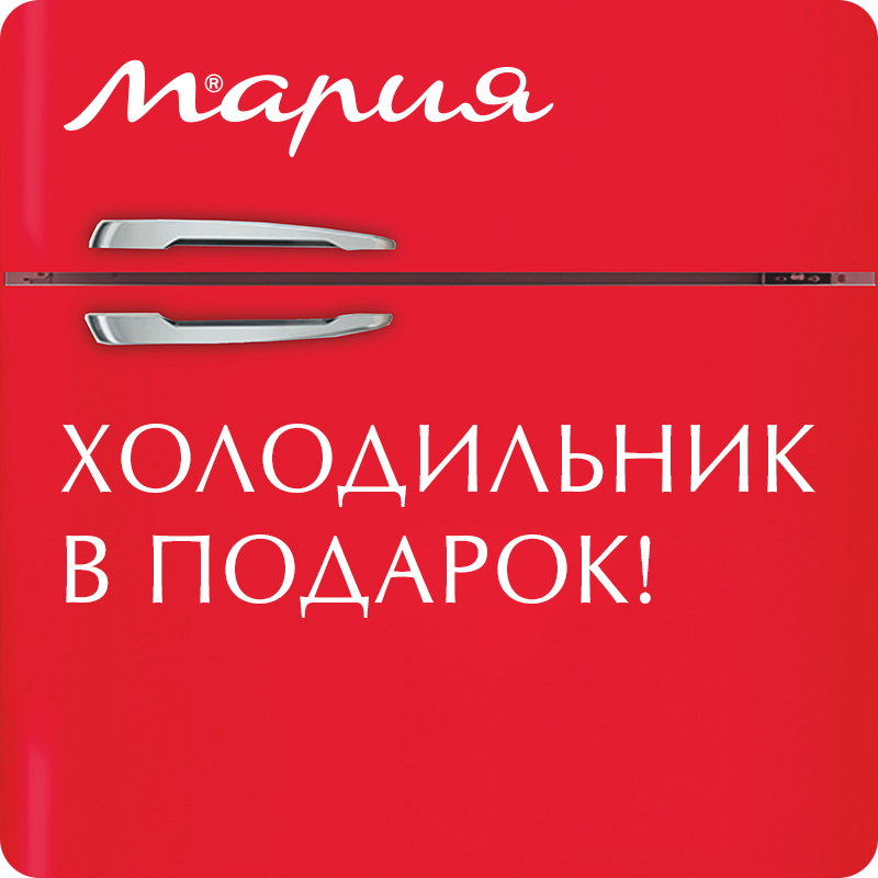 Холодильник в подарок!